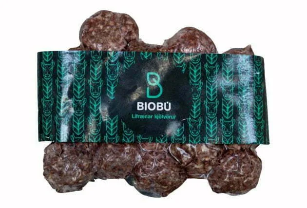 Bio hakkbollur - 2 pk x 500 g