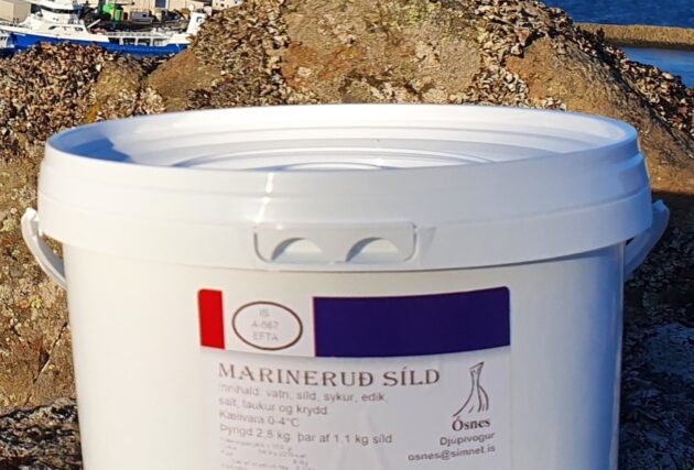 Marineruð síld frá Djúpavogi