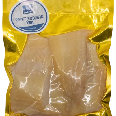 Reykt ýsa - roðlaus í bitum - 2 pk x 500 g