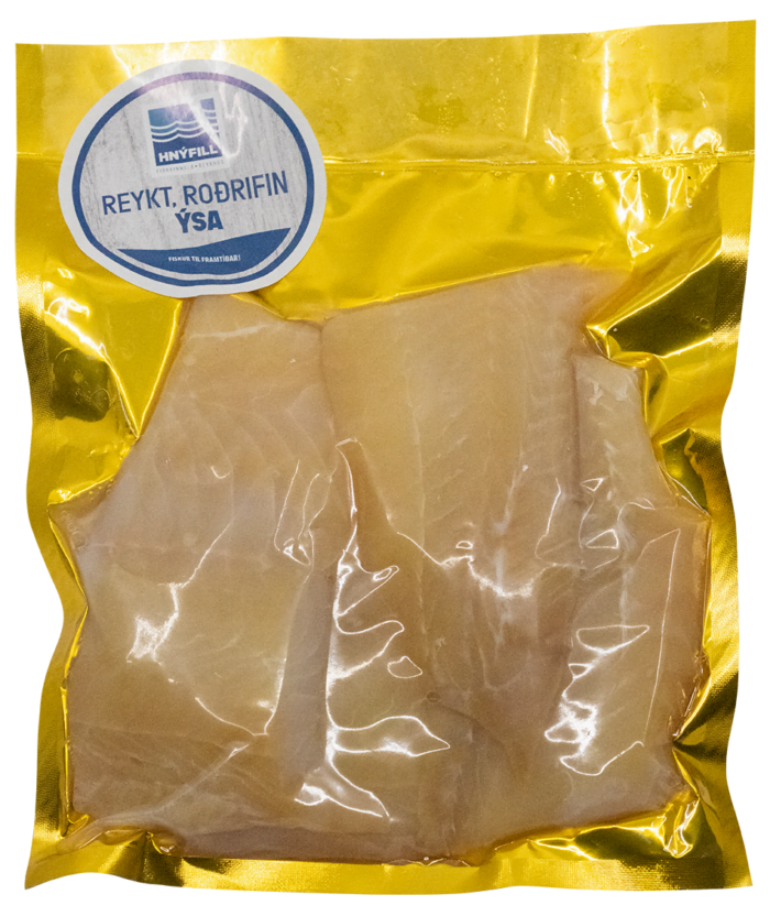 Reykt ýsa - roðlaus í bitum - 2 pk x 500 g