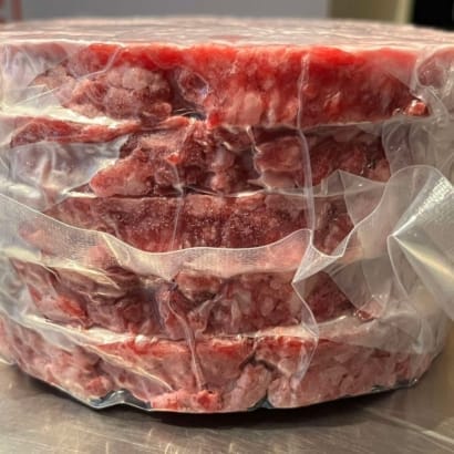 Brisketborgarar (25-30%) af Angus frá Gunnbjarnarholti - 10 stk.