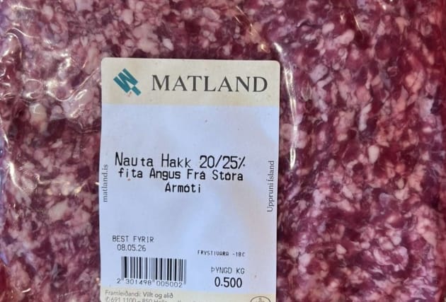 Angus ketóhakk frá Stóra-Ármóti - 5 pakkar