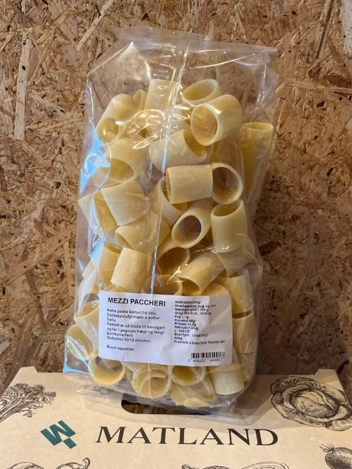 Mezzi Paccheri pasta frá Tariello - 1 pk. - Image 2