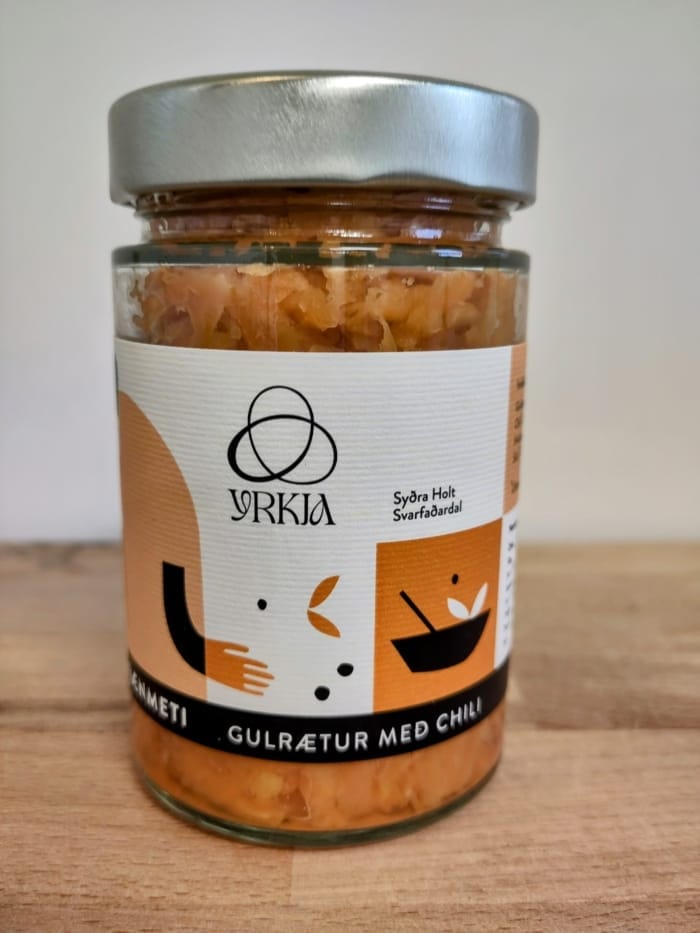 Sýrðar gulrætur með chili - 280 g krukka - Image 2