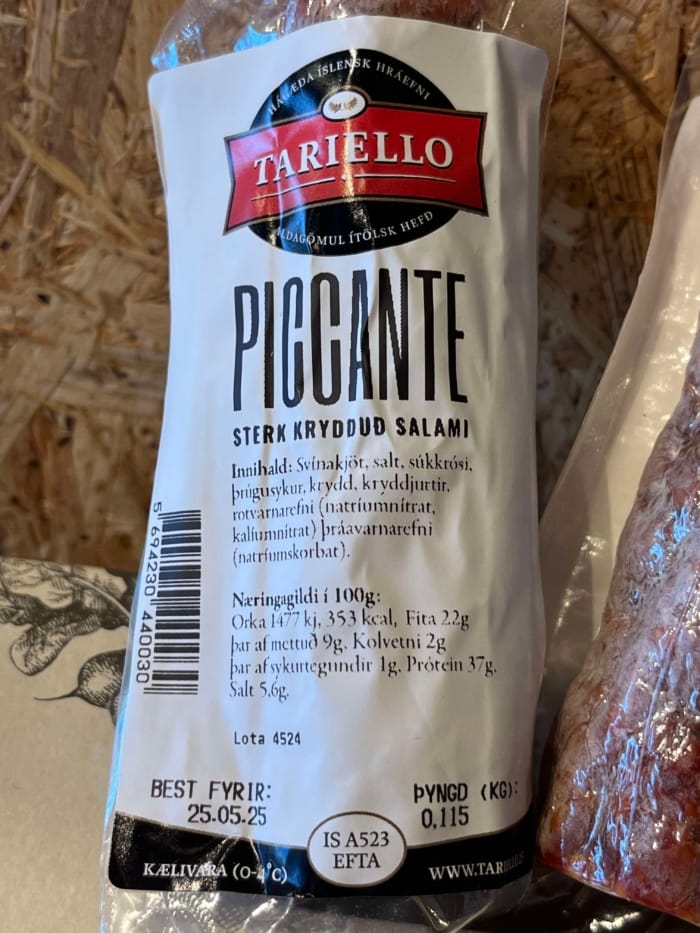 Piccante - sterkt kryddað salami frá Tariello - 1 stk. - Image 2