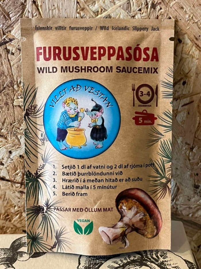 Furusveppasósa frá Villt að vestan