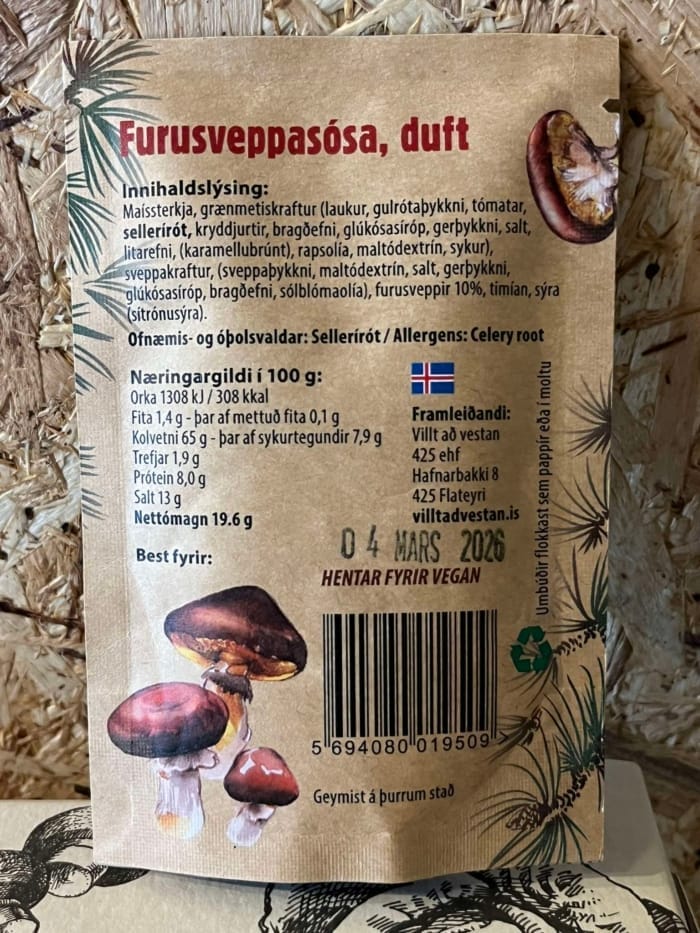 Furusveppasósa frá Villt að vestan - Image 2