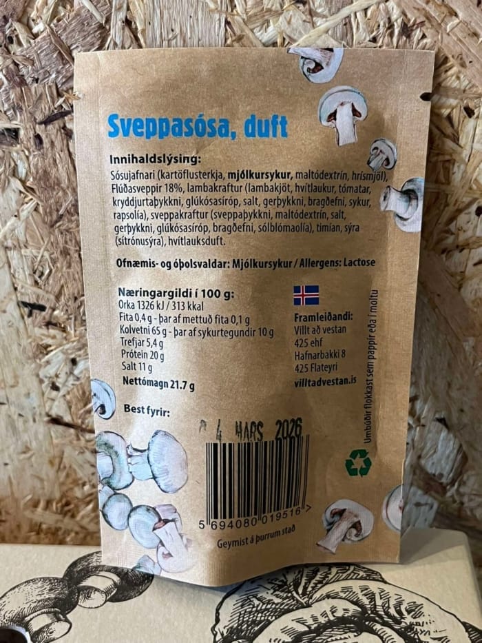 Sveppasósa frá Villt að vestan - Image 2