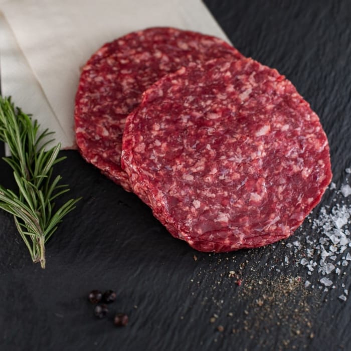 Hamborgarar af Angus frá Hvammi - 12-15% - 10 stk x 140 g