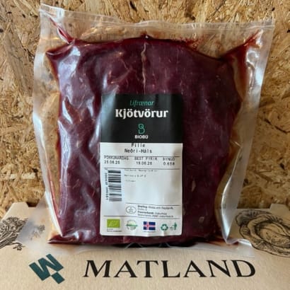 Ferskt lífrænt fillet frá Neðra-Hálsi