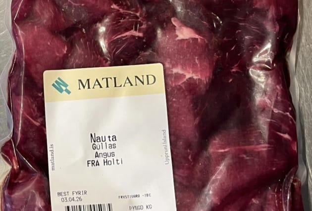 Ungnautagúllas af grasfóðruðum Angus frá Holti - 2 x 500 g
