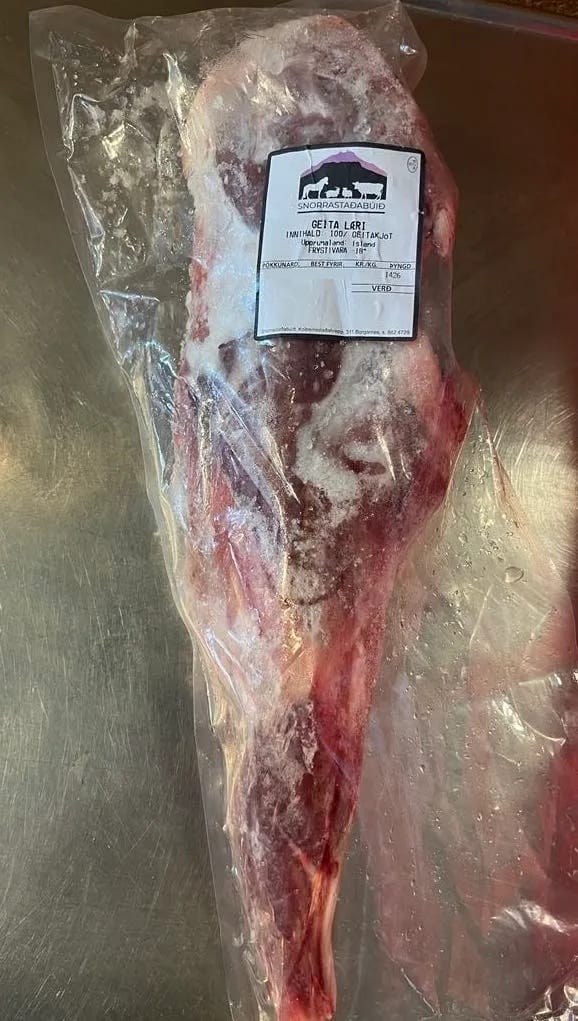 Geitalæri frá Snorrastöðum