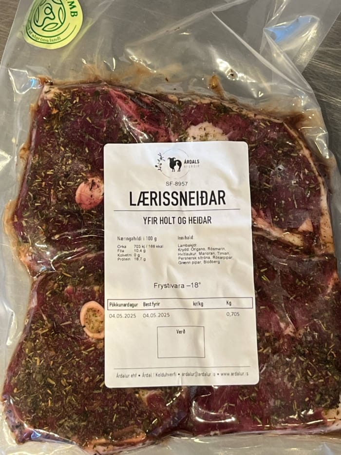 Lærissneiðar - Yfir holt og heiðar - frá Árdal
