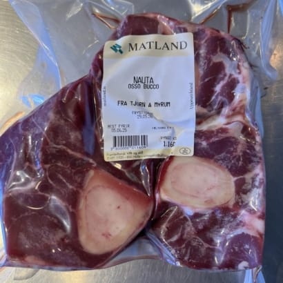 Osso bucco frá Tjörn