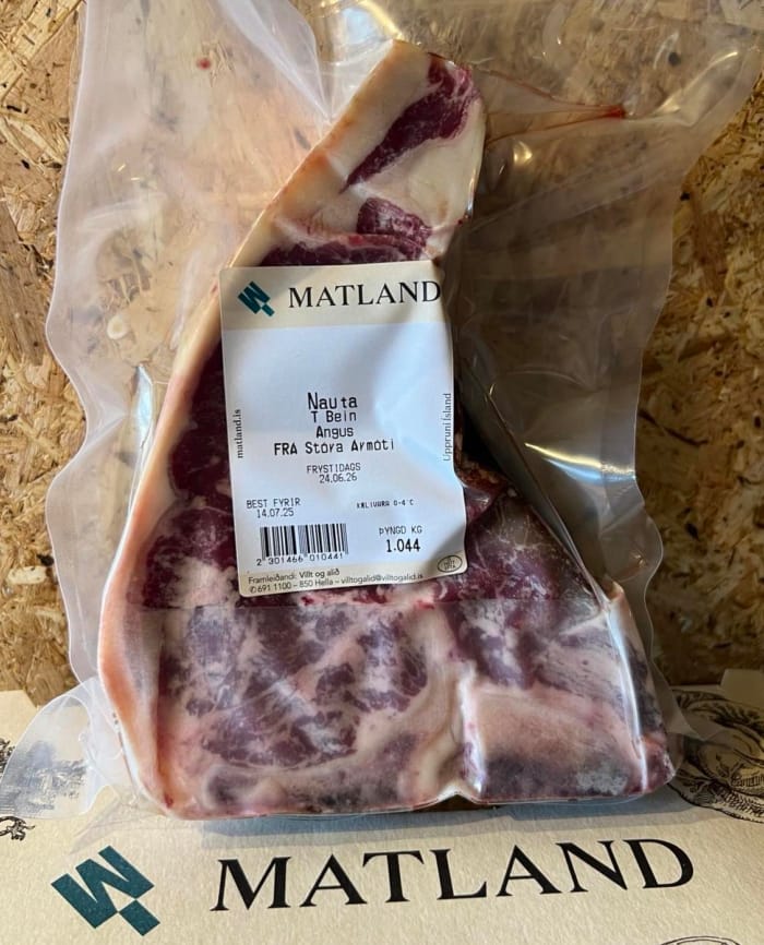Fersk T-beinssteik af 100% Angus frá Stóra-Ármóti - Image 3