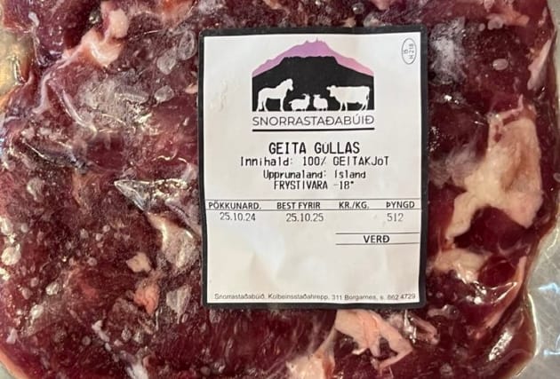 Geitagúllas frá Snorrastöðum - 2 x 500 g
