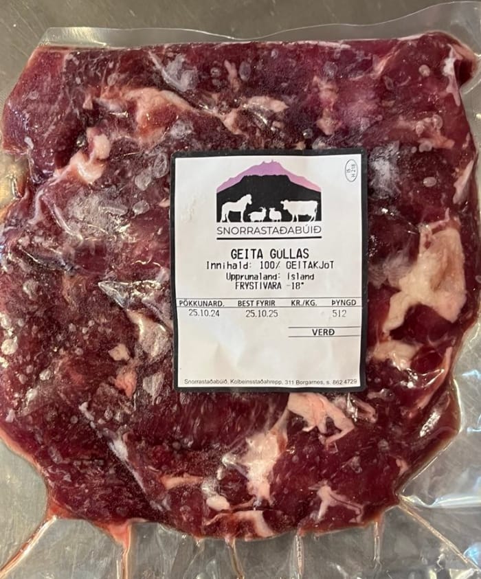 Geitagúllas frá Snorrastöðum - 2 x 500 g