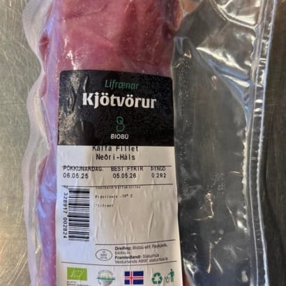 Lífrænt kálfafillet
