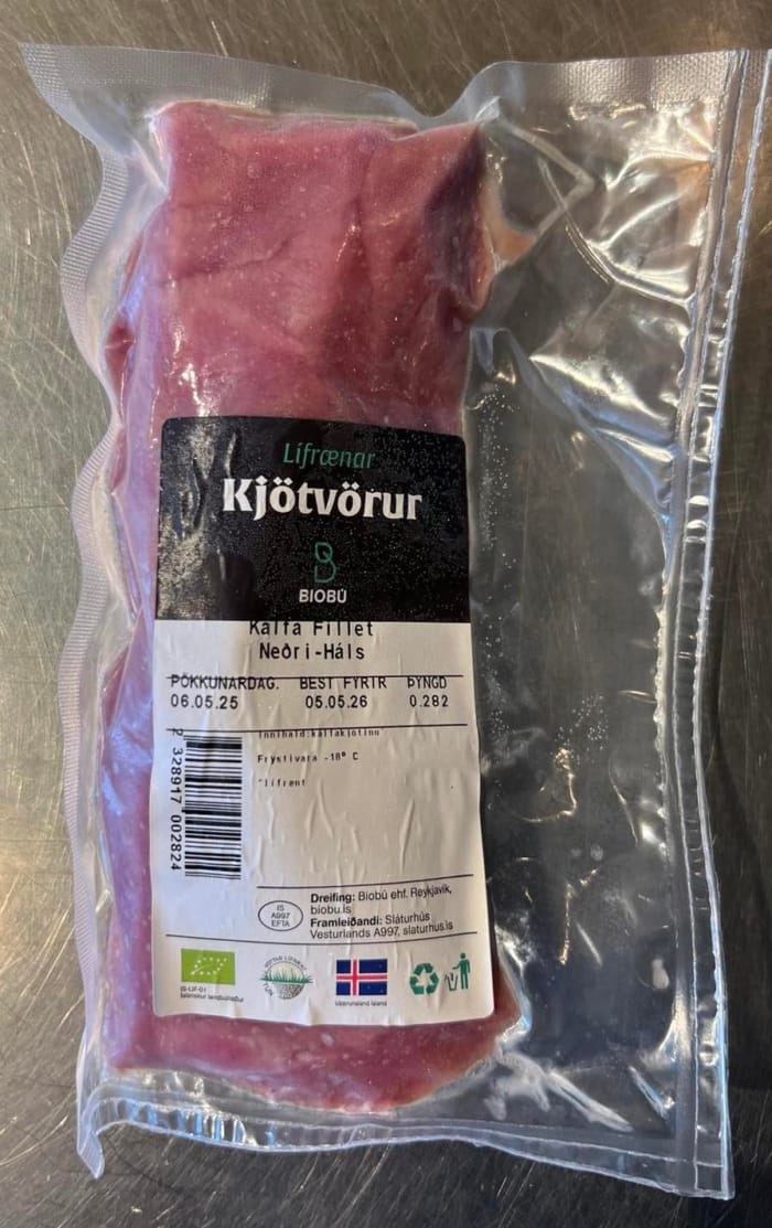 Lífrænt kálfafillet