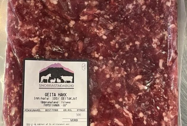 Geitahakk frá Snorrastöðum - 2 x 500 g