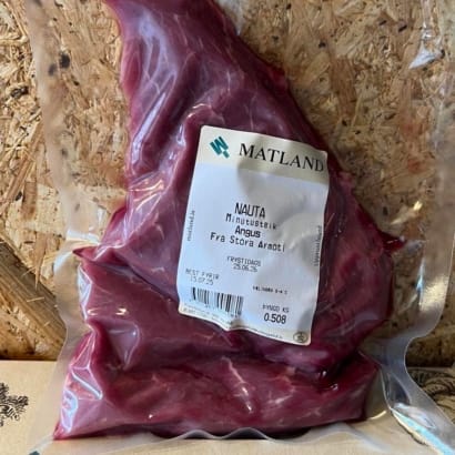 Fersk mínútusteik af 100% Angus frá Stóra-Ármóti