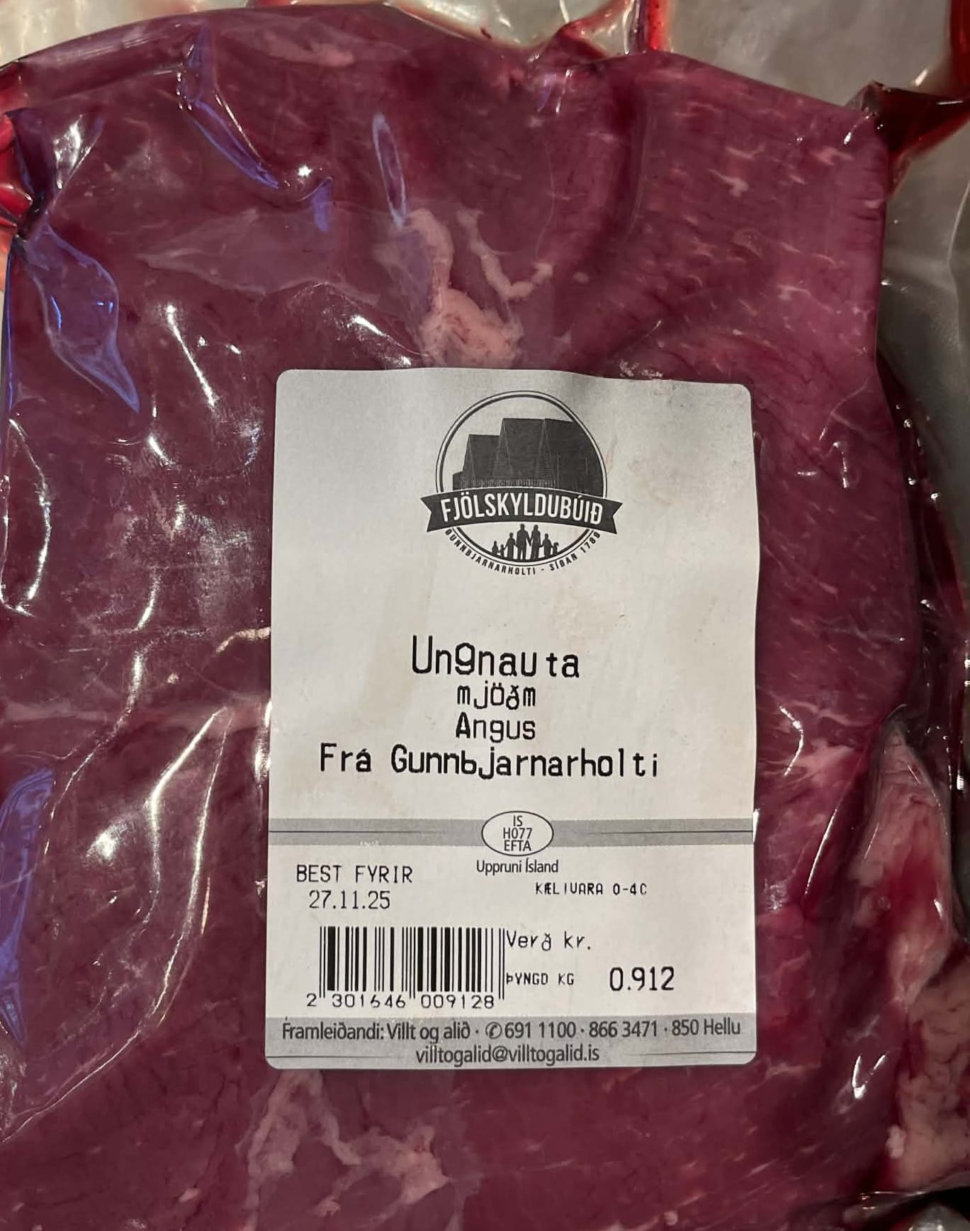 Mjaðmasteik af Angus frá Gunnbjarnarholti - Image 2