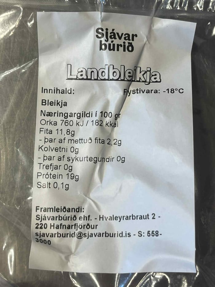 Bleikjuflök frá Tungusilungi - Image 4
