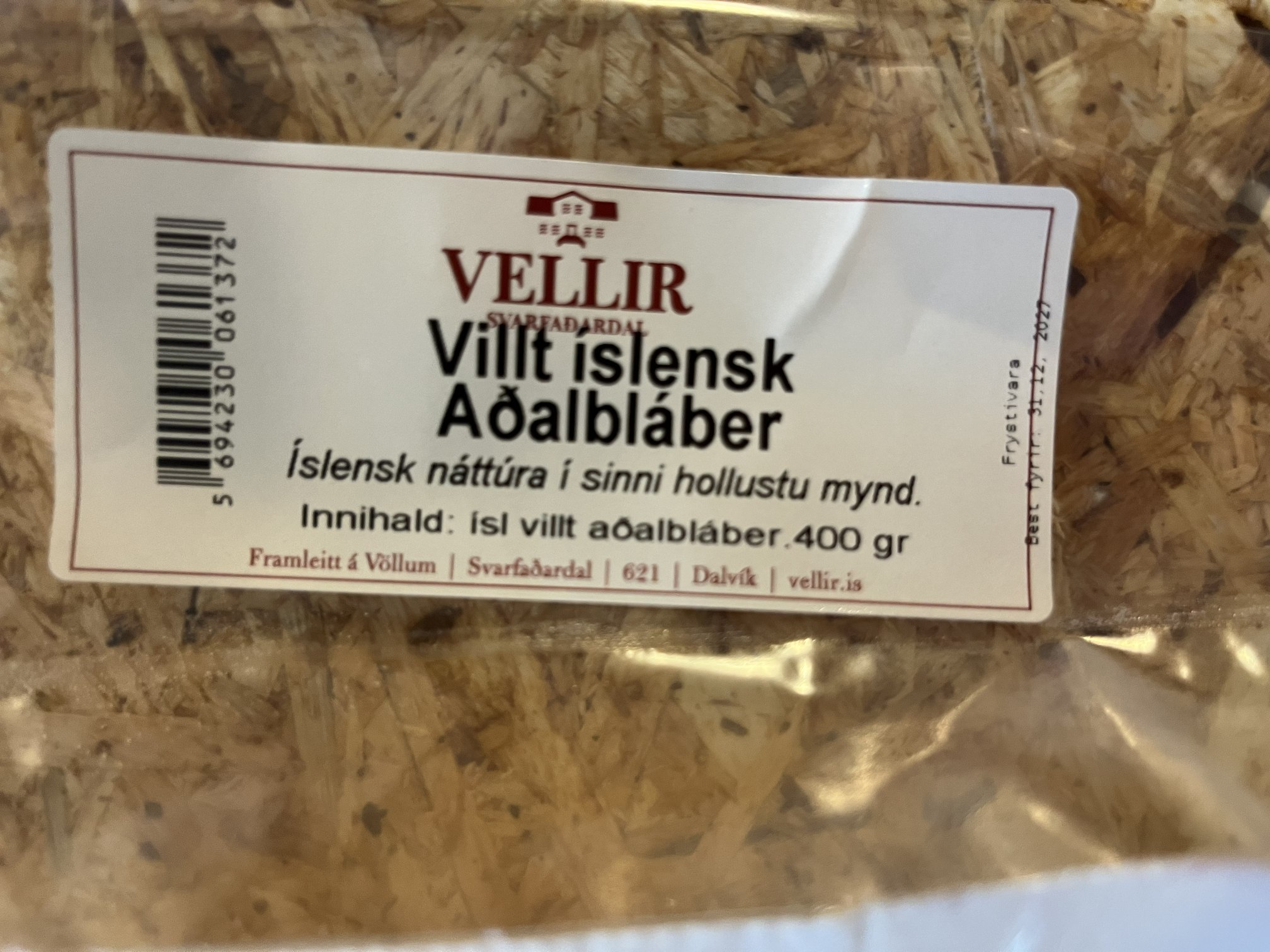 Aðalbláber frá Völlum - 2 x 400 g - Image 4