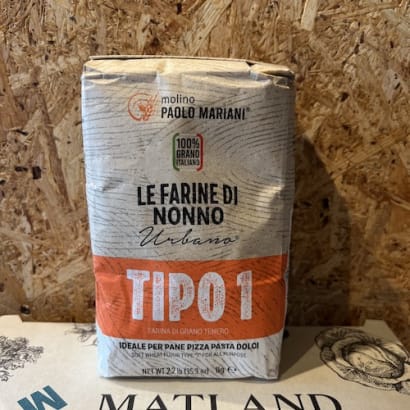 Le Farine Di Nonno, hveiti Tipo 1 frá Ítalíu - 1 kg