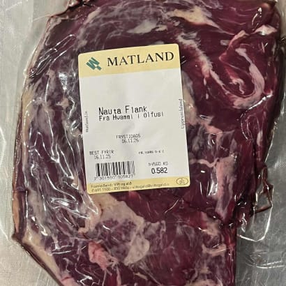 Ferskt flank af Angus frá Hvammi