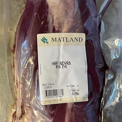 Hreindýr - ribeye