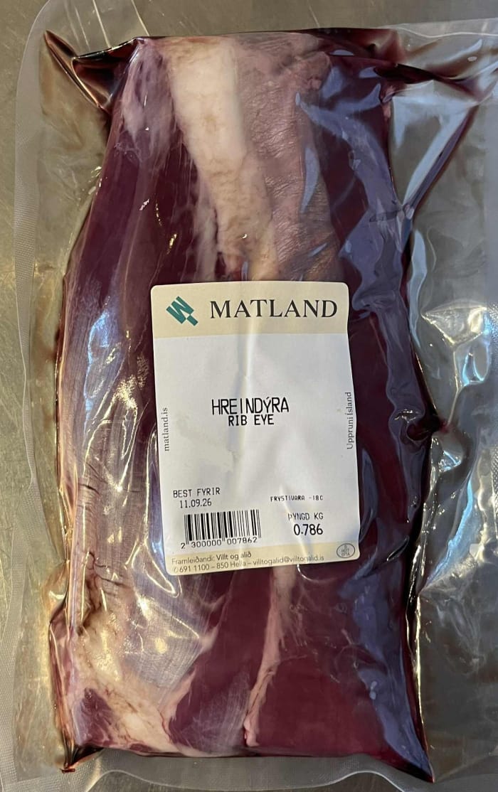 Hreindýr - ribeye