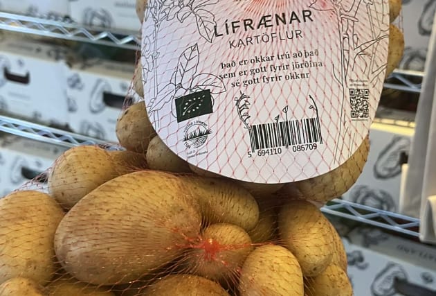 Lífrænar kartöflur frá Biobóndanum - 2 kg