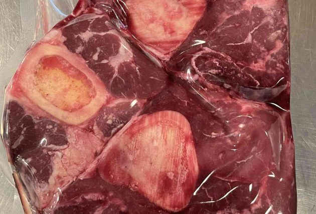 Osso bucco af 100% Angus frá Stóra-Ármóti