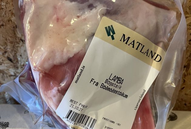 Bógsteik frá Böðmóðsstöðum - beinlaust kjöt
