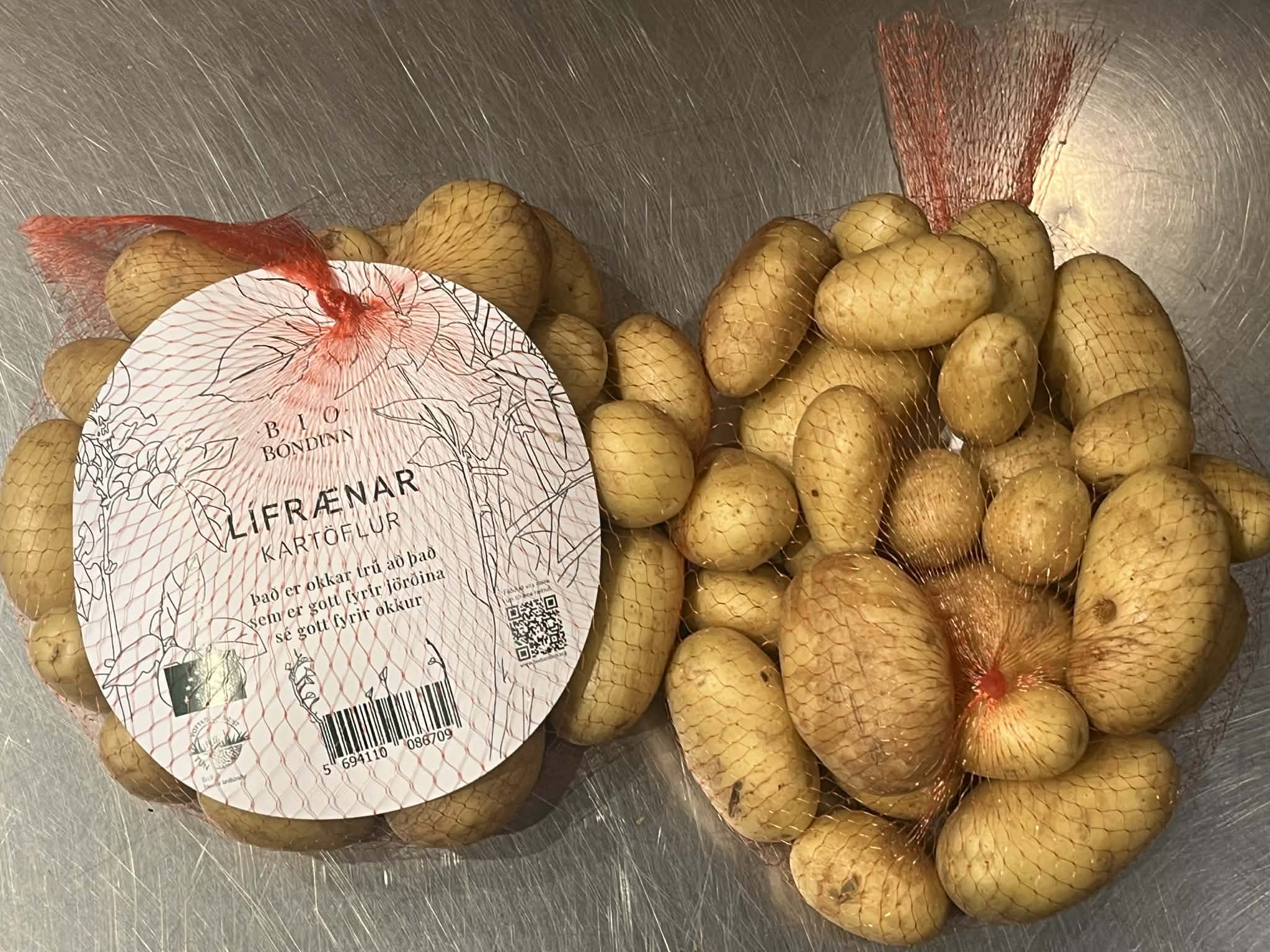 Lífrænar bökunarkartöflur frá Biobóndanum - 2 kg