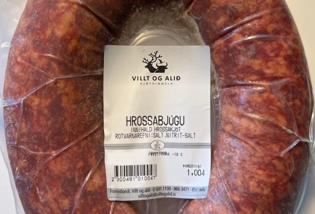 Hrossabjúgu frá Hellu - 2 stk.