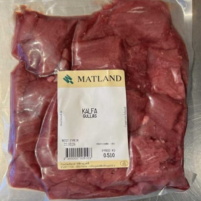 Kálfagúllas frá Norðtungu - 2 pk x 500 g