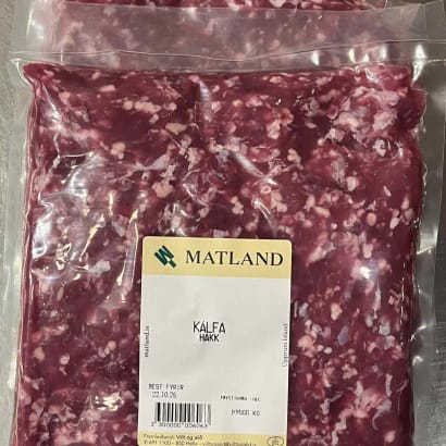 Kálfahakk frá Norðtungu - 3 pk x 500 g