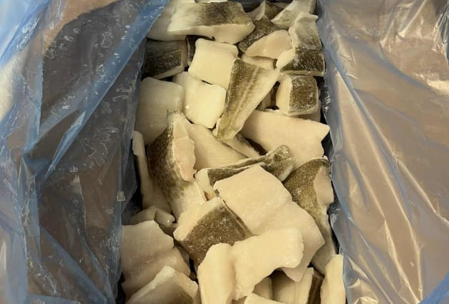 Saltfiskur - léttsaltaður þorskur í bitum - 10 kg