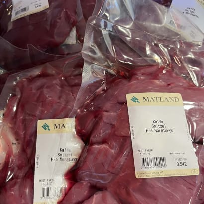 Kálfasnitsel frá Norðtungu