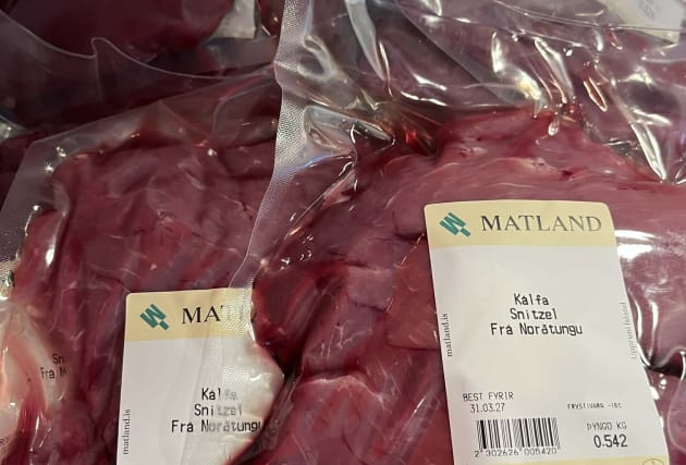 Kálfasnitsel frá Norðtungu