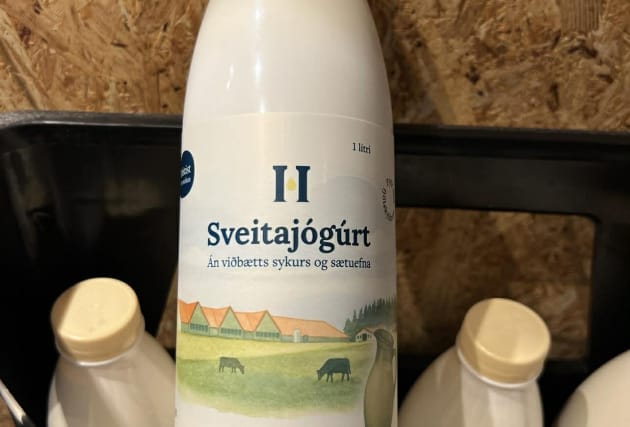 Hrein Sveitajógúrt frá Gunnbjarnarholti