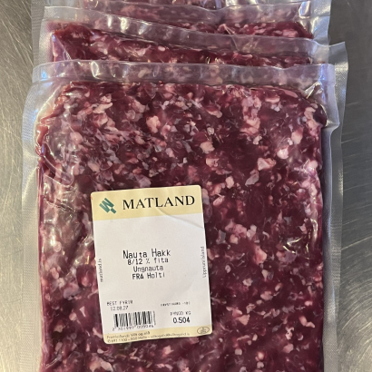 Ungnautahakk (8-12%) frá Holti - 5 x 500 g