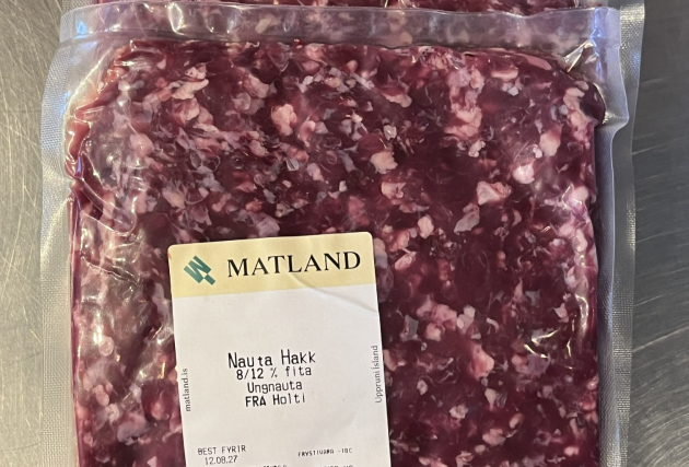 Ungnautahakk (8-12%) frá Holti - 5 x 500 g