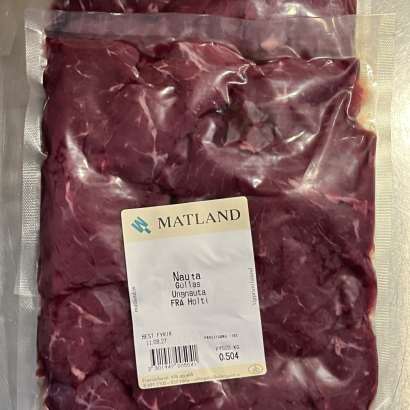 Ungnautagúllas frá Holti - grasfóðruð naut - 2 x 500 g