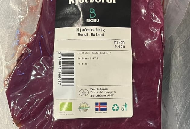 Lífræn mjaðmasteik frá Búlandi