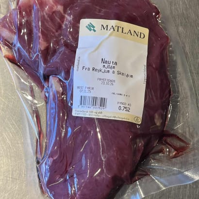 Mjaðmasteik frá Reykjum