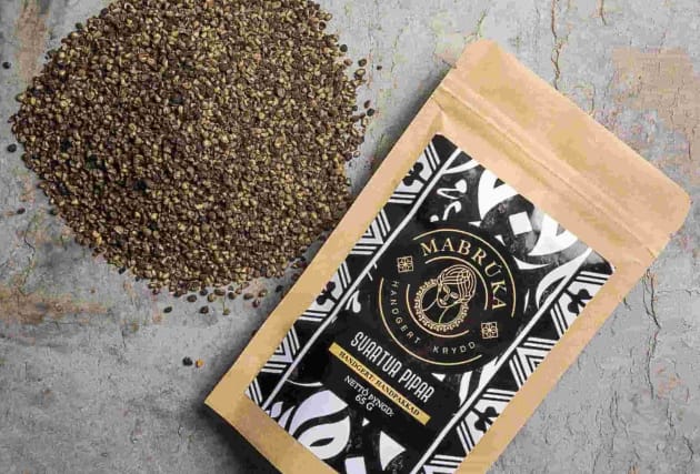 Svört piparkorn frá Mabrúka