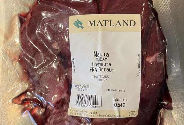 Mjaðmasteik af Angus frá Gerðum